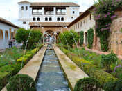 The Generalife, summer palace of the Nasrid sultans