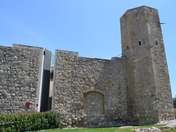 Medieval wall and entrance to the Circus